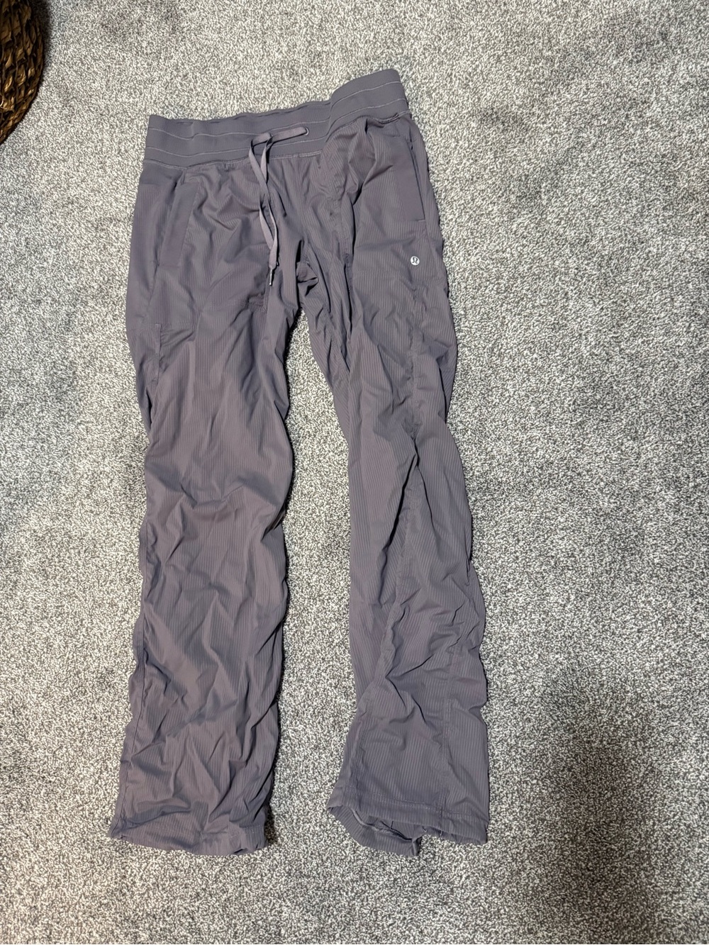 Dance studio Lightweight Gray Drawstring Pants